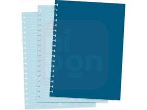 Refil Caderno Smart Universitário Azul com Linhas Brancas - 48 Folhas - DAC