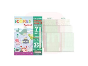 Bloco Eco Cores Textura Visual 3