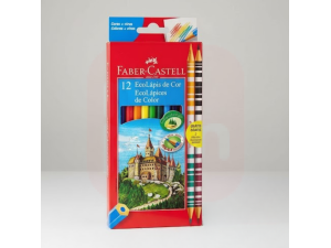 Lápis de Cor 10+2 Cores - Faber-Castell